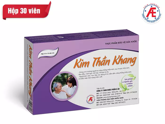 THỰC PHẨM BẢO VỆ SỨC KHỎE KIM THẦN KHANG